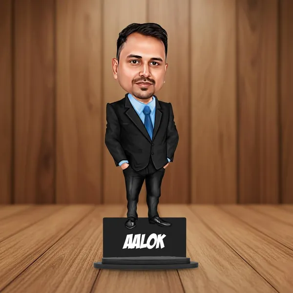 Personalized_7_Inch_3D_Caricature_with_Stand_for_Any_Profession_|_Custom_Photo_Cartoon_Figurine_with_Double-Layer_Laminated_MDF_Wood,_Glossy_Finish_&_Acrylic_Name_|_Unique_Gift_for_Men_&_Women