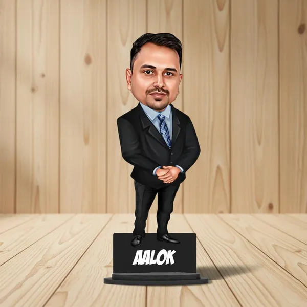 Personalized_Formal_Suit_Caricature_Cutout_with_Acrylic_Name_|_Custom_2D_MDF_Caricature_for_Men_&_Women_|_Glossy_Double-Layer_Laminated_MDF_with_Stand_|_Unique_Birthday_&_Professional_Gift