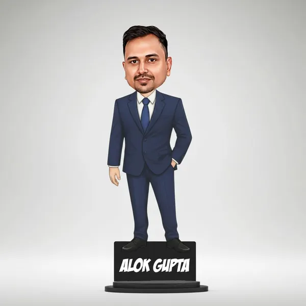 Personalized_7_Inch_Professional_Caricature_with_Stand_for_Any_Profession_|_Custom_Photo_Cartoon_Figurine_in_Formal_Suit_|_Double-Layer_Laminated_MDF_Wood_with_Glossy_Finish_&_Acrylic_Name_Letters_|_Unique_Gift_for_Men_&_Women