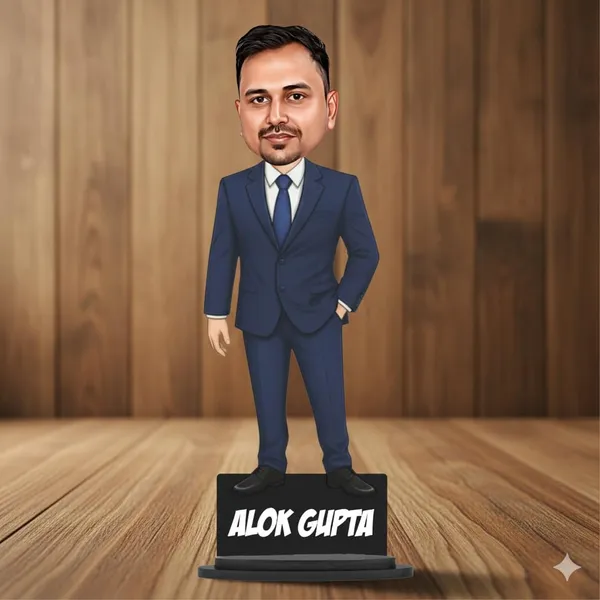 Personalized_7_Inch_Professional_Caricature_with_Stand_for_Any_Profession_|_Custom_Photo_Cartoon_Figurine_in_Formal_Suit_|_Double-Layer_Laminated_MDF_Wood_with_Glossy_Finish_&_Acrylic_Name_Letters_|_Unique_Gift_for_Men_&_Women