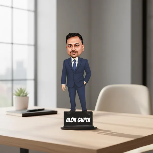Personalized_7_Inch_Professional_Caricature_with_Stand_for_Any_Profession_|_Custom_Photo_Cartoon_Figurine_in_Formal_Suit_|_Double-Layer_Laminated_MDF_Wood_with_Glossy_Finish_&_Acrylic_Name_Letters_|_Unique_Gift_for_Men_&_Women