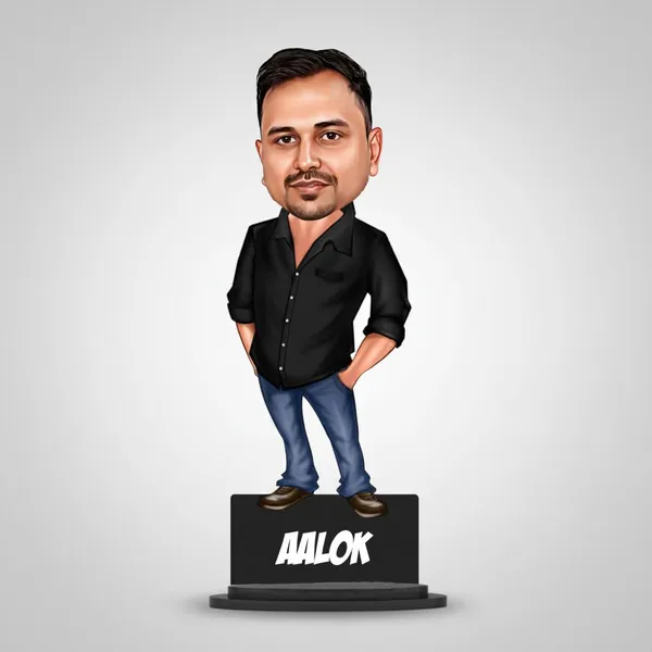 Personalized_2D_Male_Caricature_Stand_with_Name_|_Custom_Wooden_MDF_Cartoon_Figurine_|_Double-Layer_Laminated_MDF_with_Glossy_Finish_|_Personalized_Gift_for_Men_&_Women