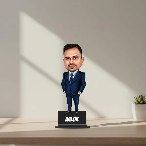 Personalized_Formal_Suit_Caricature_Cutout_with_Acrylic_Name_|_Custom_2D_MDF_Caricature_for_Men_&_Women_|_Glossy_Double-Layer_Laminated_MDF_with_Stand_|_Unique_Birthday_&_Corporate_Gift