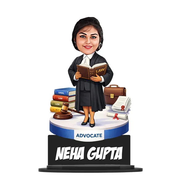 Customized_2D_Wooden_Caricature_with_Acrylic_Name_|_7_Inch_Personalized_Profession_Figurine_for_Men_&_Women_|_Glossy_MDF_Standee_Gift_for_Any_Profession