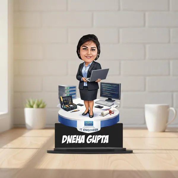 Personalized_2D_Caricature_Name_Plate_with_Stand,_7_Inch_Custom_Profession_Figurine_in_Glossy_Laminated_MDF_&_Double_Wood_with_Acrylic_Name_Letters,_Unique_Gift_for_Men_&_Women,_Any_Engineer_or_Professional