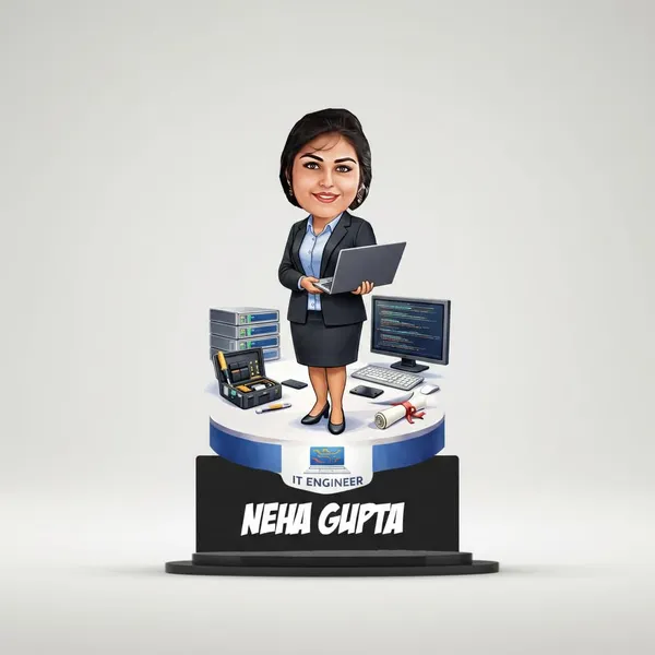 Personalized_2D_Caricature_Name_Plate_with_Stand,_7_Inch_Custom_Profession_Figurine_in_Glossy_Laminated_MDF_&_Double_Wood_with_Acrylic_Name_Letters,_Unique_Gift_for_Men_&_Women,_Any_Engineer_or_Professional