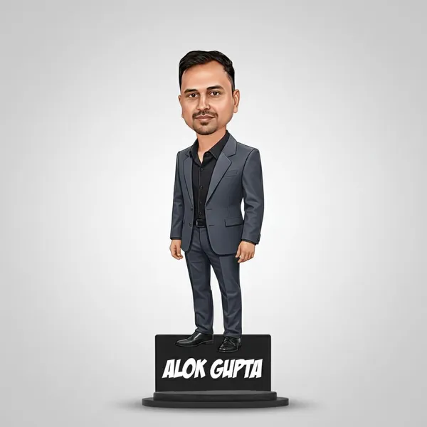 Personalized_Formal_Suit_Caricature_Standee_with_Acrylic_Name_|_7_Inch_Custom_Caricature_for_Any_Profession_|_Double-Layer_Laminated_MDF_Wood,_Glossy_Finish_&_Stand_|_Unique_Gift_for_Men_&_Women