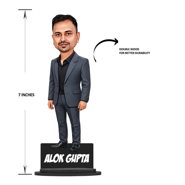 Personalized_Formal_Suit_Caricature_Standee_with_Acrylic_Name_|_7_Inch_Custom_Caricature_for_Any_Profession_|_Double-Layer_Laminated_MDF_Wood,_Glossy_Finish_&_Stand_|_Unique_Gift_for_Men_&_Women