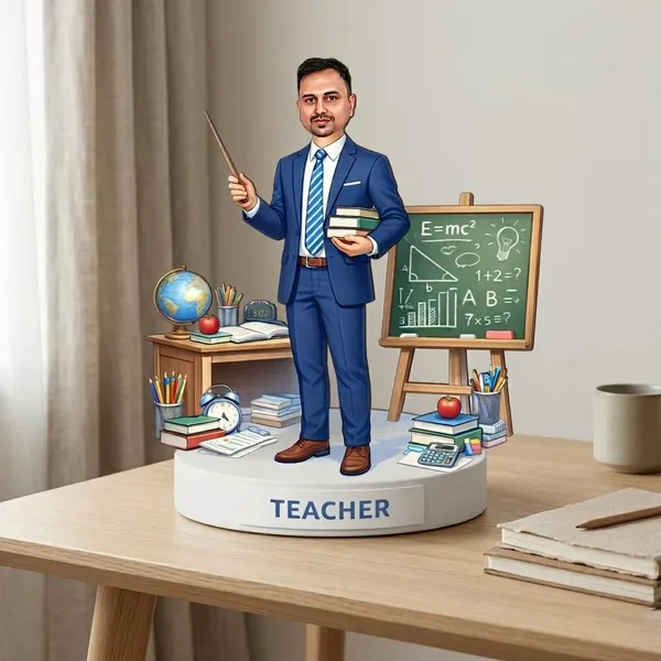 Personalized_2D_Teacher_Caricature_Standee_with_Custom_Name_|_Double-Layer_Laminated_MDF_Wooden_Stand_|_Glossy_Finish_|_Teacher_Appreciation,_Farewell_&_Birthday_Gift_for_Men_and_Women