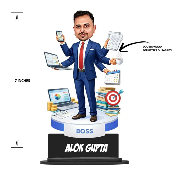 Personalized_Boss_Caricature_Standee_with_Acrylic_Name_|_7_Inch_Custom_Professional_Caricature_for_Any_Profession_|_Double-Layer_Laminated_MDF_Wood_with_Glossy_Finish_&_Stand_|_Gift_for_Men_&_Women