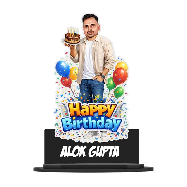 Personalized_birthday_caricature,_7_Inch_Custom_2D_Wooden_Figurine_with_Stand_&_Acrylic_Nameplate,_Double_Layer_Glossy_Laminated_MDF_Gift_for_Male_&_Female