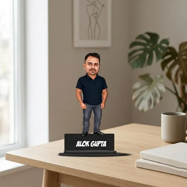 Personalized_Male_Caricature_with_Stand_&_Acrylic_Name_|_7_Inch_Custom_Wooden_Caricature_for_Any_Profession_|_Glossy_Double-Layer_Laminated_MDF_Gift_for_Men_&_Women