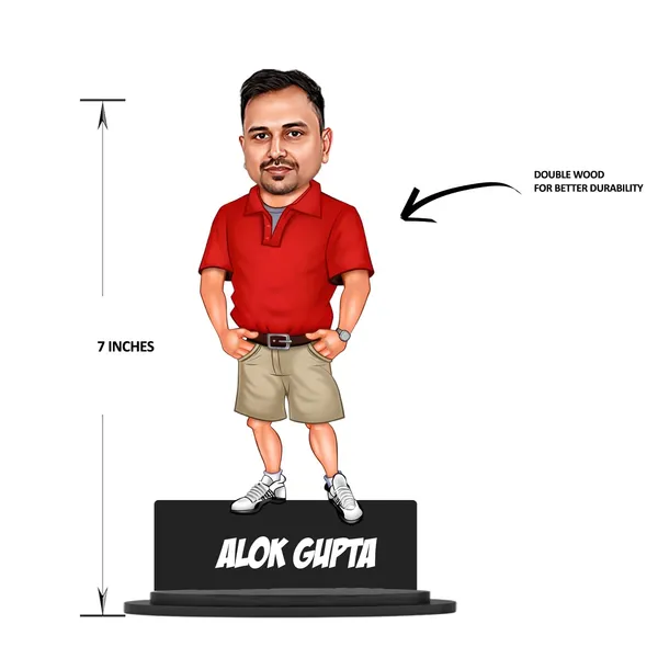 Customized_2D_Male_Caricature_with_Acrylic_Name_|_Personalized_Wooden_MDF_Figurine_with_Stand_|_Custom_Photo_Gift_for_Men_&_Women