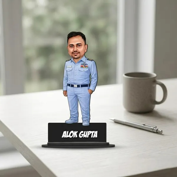 Personalized_2D_Caricature_Photo_Frame_with_Stand,_7_Inch_Custom_Profession-Themed_Gift,_Double-Layer_Laminated_MDF_with_Glossy_Finish_&_Acrylic_Name_Letters,_Customized_Gift_for_Men_&_Women_–_Army,_Navy,_Air_Force,_Police_&_More