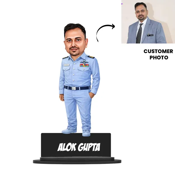 Personalized_2D_Caricature_Photo_Frame_with_Stand,_7_Inch_Custom_Profession-Themed_Gift,_Double-Layer_Laminated_MDF_with_Glossy_Finish_&_Acrylic_Name_Letters,_Customized_Gift_for_Men_&_Women_–_Army,_Navy,_Air_Force,_Police_&_More