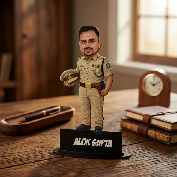 Personalized_2D_Police_Caricature_with_Stand,_7_Inch_Custom_Profession_Wooden_Photo_Figurine_with_Acrylic_Name,_Double_Layer_Glossy_Laminated_MDF_Gift_for_Men_&_Women