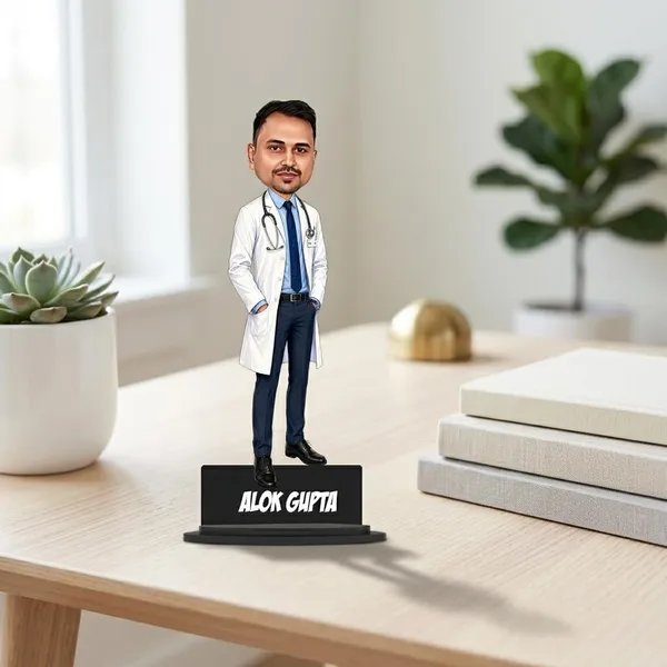 Personalized_Doctor_Caricature_Standee_with_Acrylic_Name_|_7_Inch_Custom_Caricature_for_Any_Profession_|_Double-Layer_Laminated_MDF_Wood,_Glossy_Finish_&_Stand_|_Unique_Gift_for_Men_&_Women
