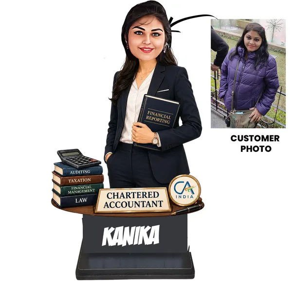 Personalized_Chartered_Accountant_Caricature_with_Name_|_Custom_2D_MDF_CA_Gift_for_Men_&_Women_|_Glossy_Double-Layer_Laminated_MDF_Cutout_with_Stand_|_CA_Graduation_&_Birthday_Gift