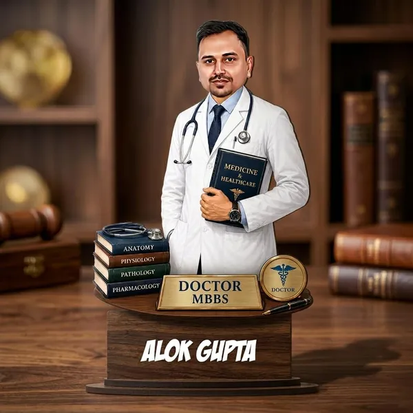 Personalized_Doctor_Caricature_Cutout_with_Acrylic_Name_|_Custom_MBBS_Doctor_Gift_|_Glossy_Double-Layer_Laminated_MDF_with_Stand_|_Unique_Medical_Gift_for_Men_&_Women_|_Caricature_for_Any_Profession