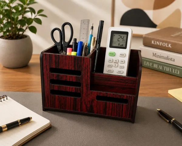 Wooden_Desk_Organizer_with_Mobile_Stand_&_Remote_Holder_|_Multi-Compartment_Pen_Stand_for_Home_&_Office_|_Premium_Finish_Table_Organizer_for_Study_Table