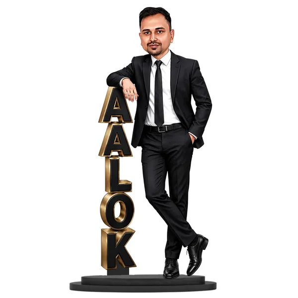 Personalized_Navy_Officer_Caricature_Gift_|_Custom_2D_Wooden_MDF_Photo_Standee_with_Acrylic_Name_|_Double_Layer_Glossy_Finish_|_Navy_Retirement_&_Birthday_Gift_for_Men_&_Women