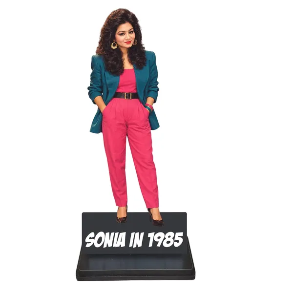 Customized_2D_Female_Caricature_with_Acrylic_Name_|_Personalized_Wooden_MDF_Figurine_with_Stand_|_Custom_Photo_Gift_for_Men_&_Women