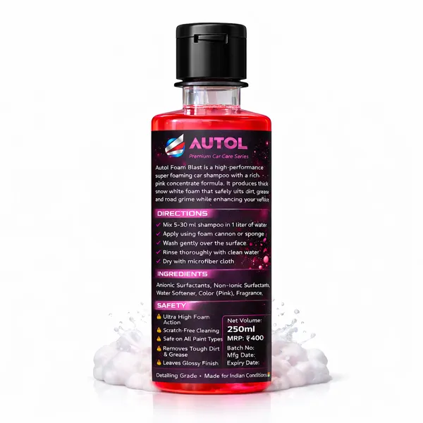Autol_Foam_Blast_Car_Shampoo_250ml_High_Foam_Snow_Wash_Scratch_Free_Gloss_Finish_Car_Cleaning_Shampoo_Default_Title