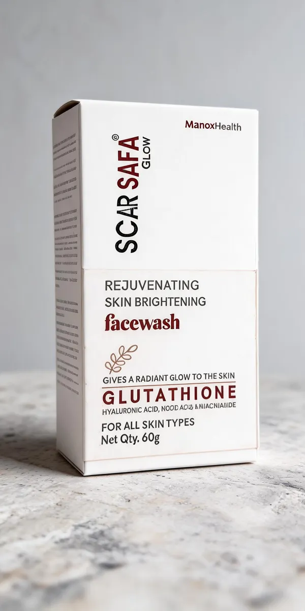 Scar_Safa_Glutathione_Niacinamide_Brightening_Face_Wash