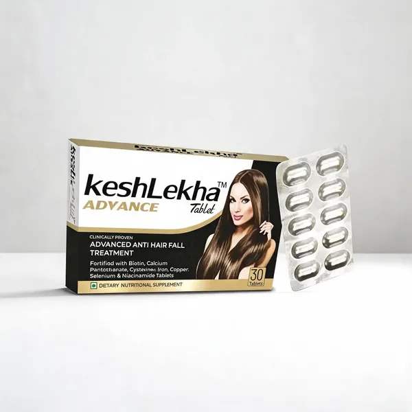 Keshlekha_Advance_Biotin_Zinc_Anti_Hair_Fall_Tablets