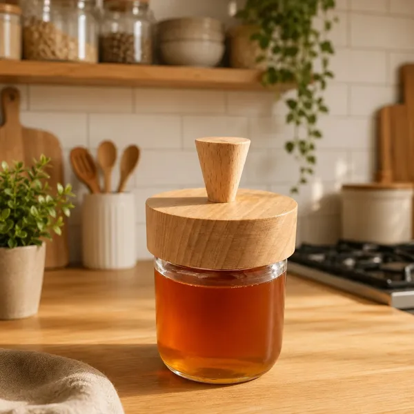 Glass_Rustic_Honey_Jar_With_Wooden_Dipper