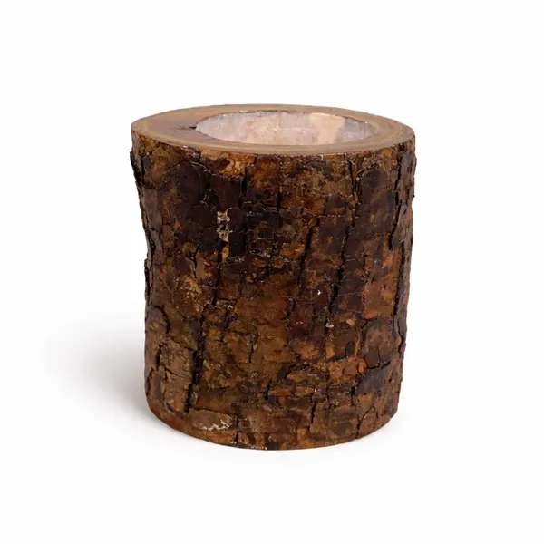 Bark_Rustic_Greenery_Decorative_Plant_Pot