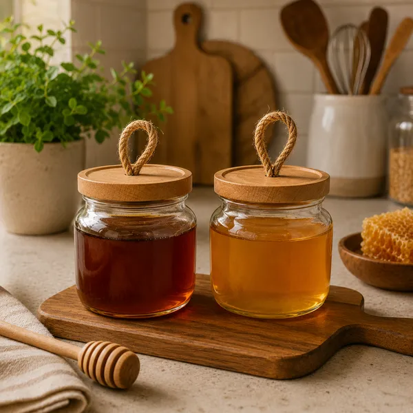 Glass_Rustic_Wooden_Lid_Storage_Jars