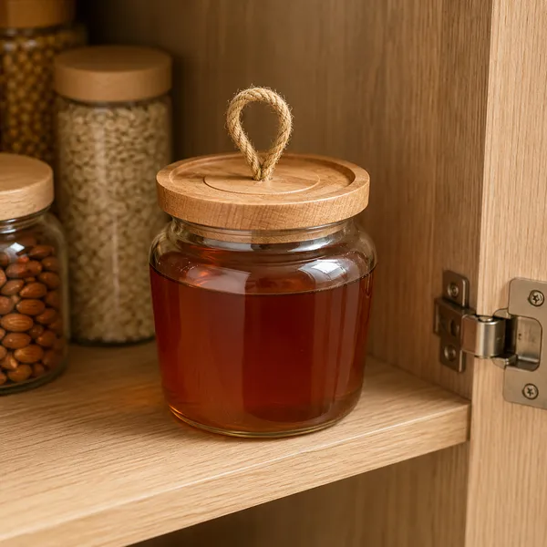 Glass_Rustic_Wooden_Lid_Storage_Jars