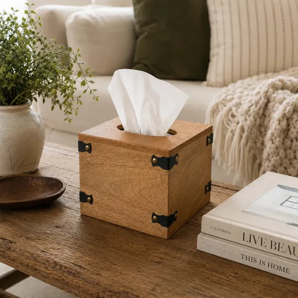 Wooden_Rustic_Wood_Grain_Tissue_Box_Cover
