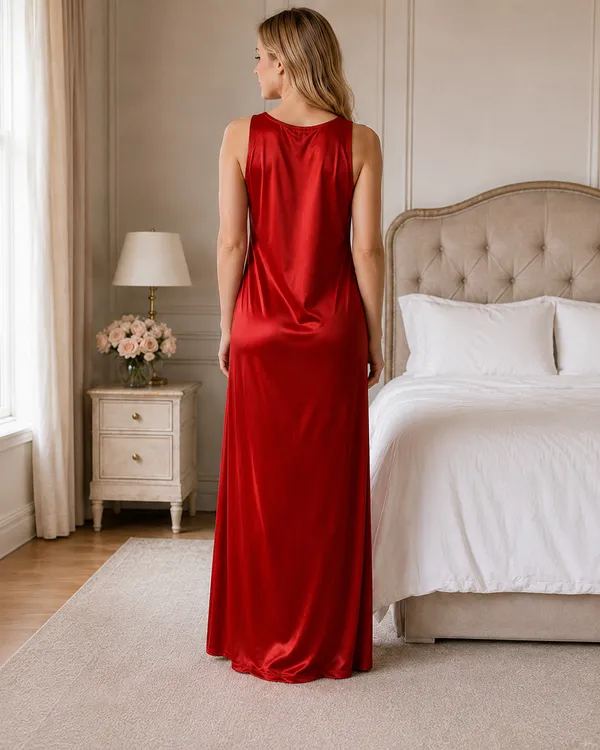 Red_Satin_Kimono_Wrap_Nightgown_With_Tie_Belt