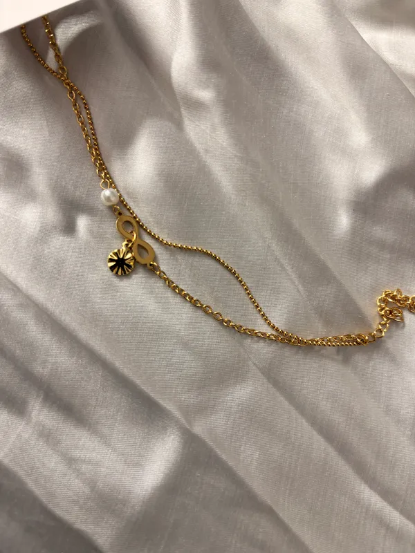 Gold_Tone_Layered_Charm_Necklace