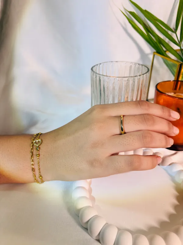 Gold_Tone_Heart_Charm_Bracelet