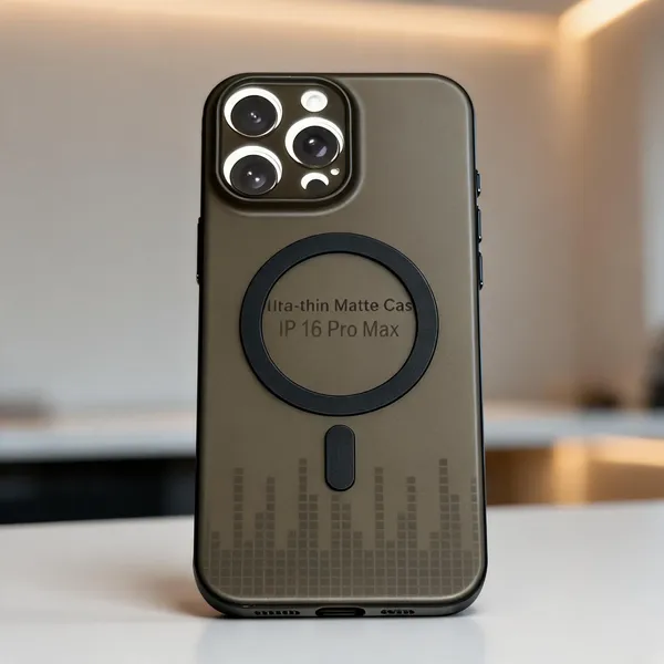 Olive_Matte_Phone_Case_For_Iphone_16_Pro_Max