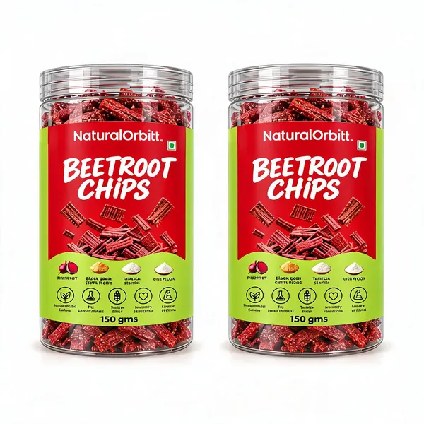 NaturalOrbitt_Beetroot_Chips_150_G_-_Pack_of_2