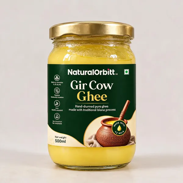 NaturalOrbitt_Gir_Cow_Ghee_500gm