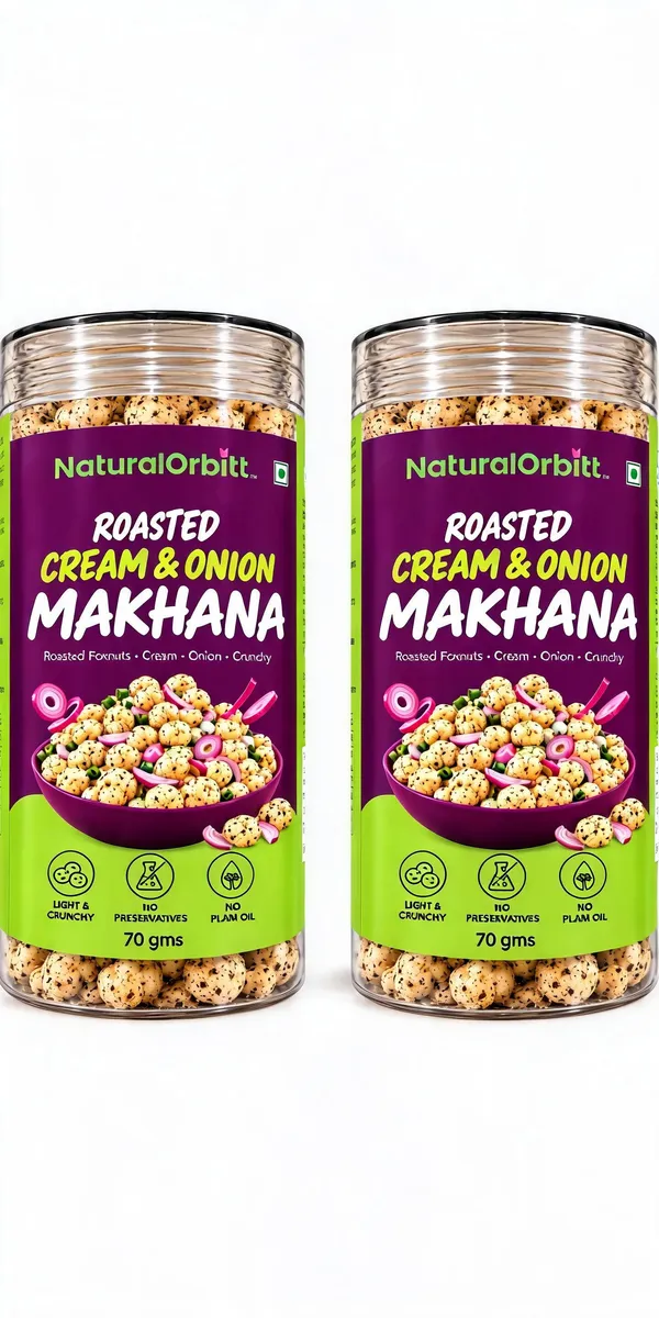 NaturalOrbitt_Cream_And_Onion_Roasted_Makhana_70_G_-_Pack_of_2