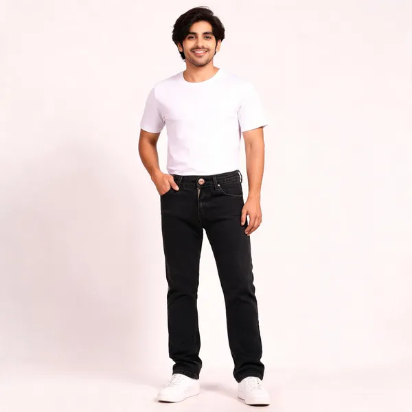 Black_Denim_Straight_Fit_Jeans_For_Men