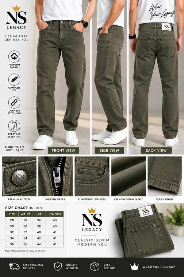 Olive_Denim_Jogger_Fit_Jeans_For_Men