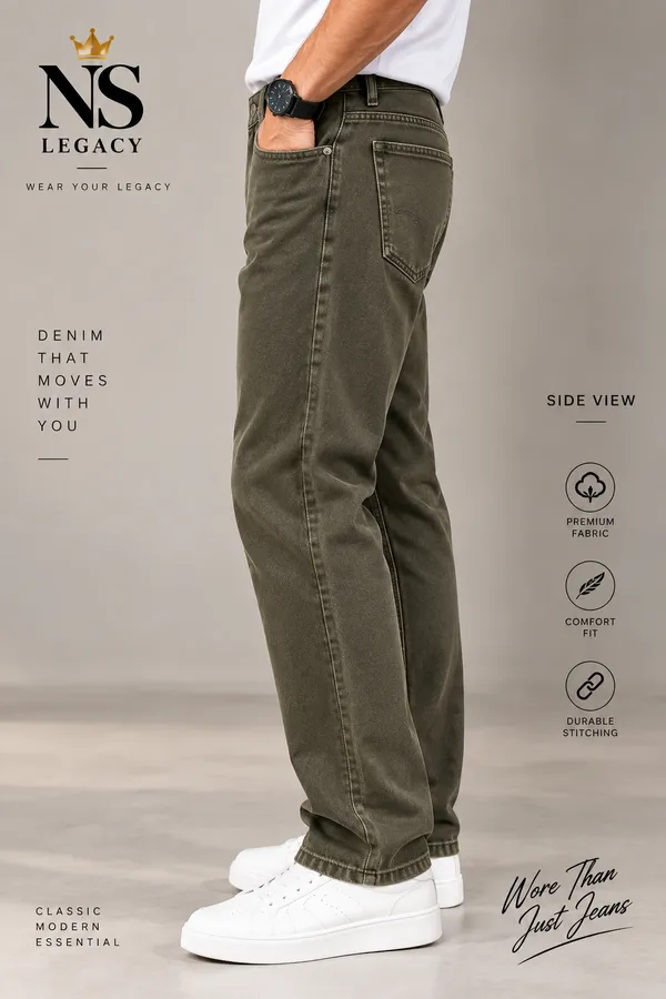 Olive_Denim_Jogger_Fit_Jeans_For_Men