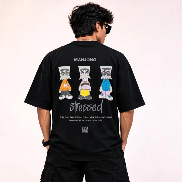 Black_Cotton_Oversized_Fit_Graphic_T-Shirt_For_Men