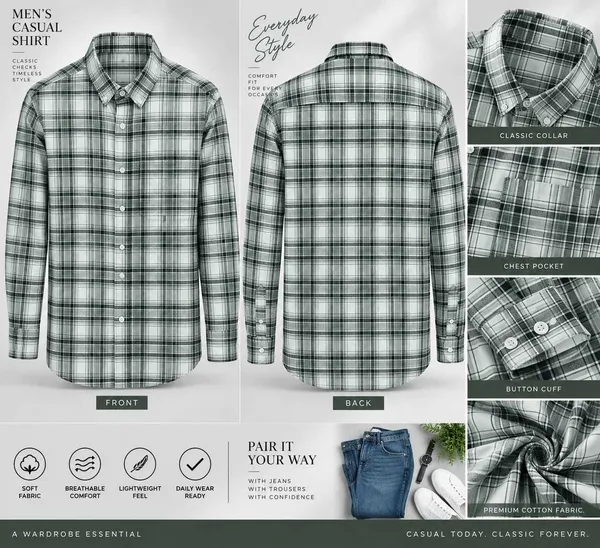 nslegacy_Men_Checkered_Casual_Multicolor_Shirt_()