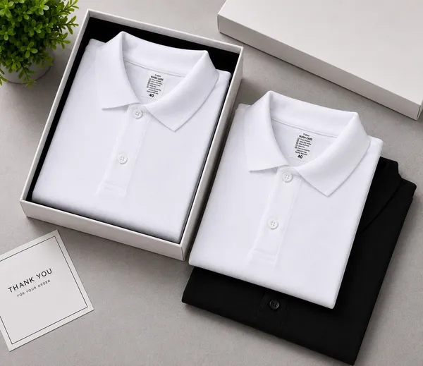 tshirt_Solid_Men_Polo_Neck_White,_Black_T-Shirt_()