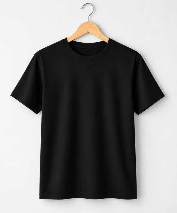 nslegacy_Solid_Men_Round_Neck_Reversible_Black_T-Shirt_()