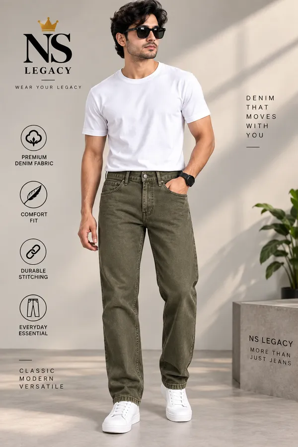 Olive_Denim_Jogger_Fit_Jeans_For_Men
