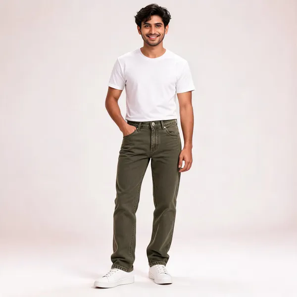 Olive_Denim_Jogger_Fit_Jeans_For_Men